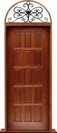 15 panel: double door