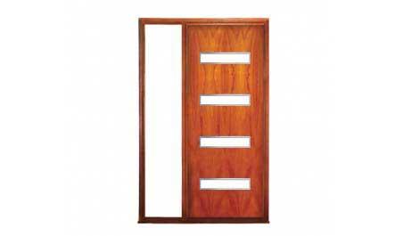 broadband: single door + fixed glass on left
