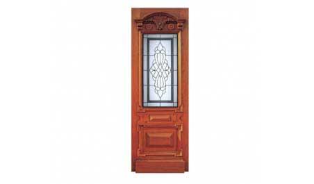 chateau leadlight: door only