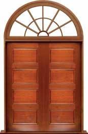 horizontal 4 panel: double door + sidelight on left