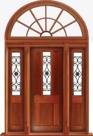 paddington with ironwork: double door + sidelight on right