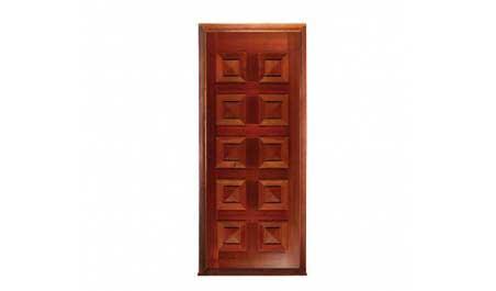 tessellated bat: door in frame