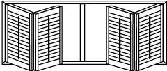 4panel 1-pair-hinged-left-T-post-1-pair-right-(LLTRR)
